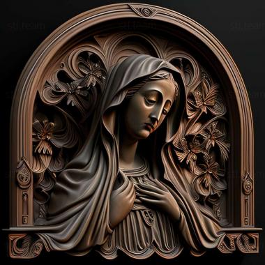 3D model The Virgin (STL)